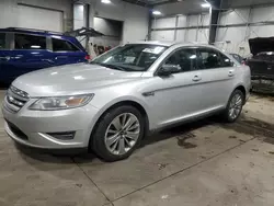 Salvage cars for sale at Ham Lake, MN auction: 2010 Ford Taurus Limited