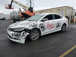 Salvage cars for sale at auction: 2015 Chrysler 200 Limited