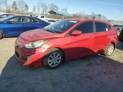 Salvage cars for sale at Spartanburg, SC auction: 2014 Hyundai Accent GLS