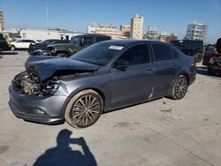 Salvage cars for sale at New Orleans, LA auction: 2015 Volkswagen Jetta SE