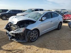 Salvage cars for sale at San Antonio, TX auction: 2020 Hyundai Elantra SEL