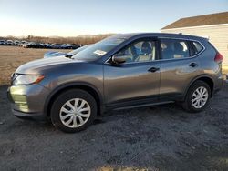 Salvage cars for sale at Assonet, MA auction: 2017 Nissan Rogue S