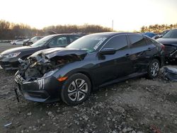 Salvage cars for sale at Windsor, NJ auction: 2018 Honda Civic LX