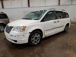 Salvage cars for sale at Lansing, MI auction: 2010 Chrysler Town & Country Limited