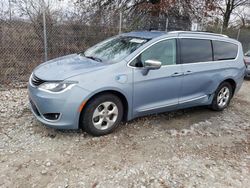 Chrysler salvage cars for sale: 2017 Chrysler Pacifica Ehybrid Platinum