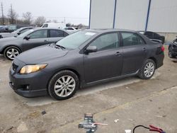 Salvage cars for sale at Lawrenceburg, KY auction: 2010 Toyota Corolla Base