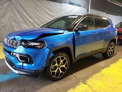 Jeep salvage cars for sale: 2025 Jeep Compass Limited