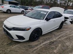 Salvage cars for sale at Seaford, DE auction: 2024 Honda Civic Sport