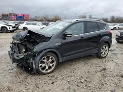 Ford salvage cars for sale: 2015 Ford Escape Titanium