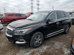 Salvage cars for sale at Elgin, IL auction: 2020 Infiniti QX60 Luxe