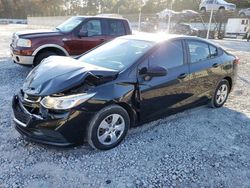 Chevrolet salvage cars for sale: 2017 Chevrolet Cruze LS