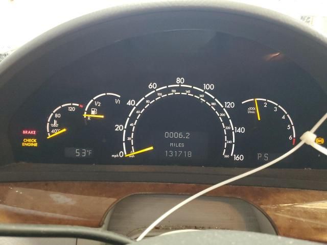 2000 Mercedes-Benz S 500