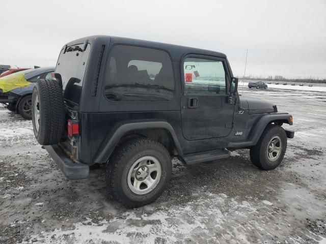 2002 Jeep Wrangler / TJ Sport