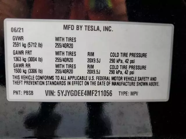 2021 Tesla Model Y