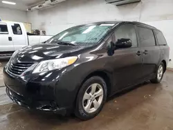 Salvage cars for sale at Davison, MI auction: 2011 Toyota Sienna LE