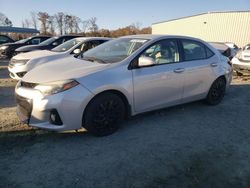 Salvage cars for sale at Spartanburg, SC auction: 2015 Toyota Corolla L