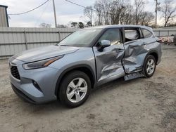 Salvage cars for sale at Gastonia, NC auction: 2024 Toyota Highlander LE