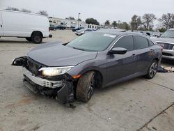 Salvage cars for sale at Sacramento, CA auction: 2017 Honda Civic EX