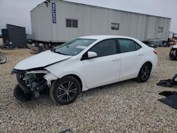 Salvage cars for sale at auction: 2016 Toyota Corolla L