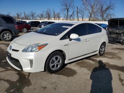 Salvage cars for sale at Bridgeton, MO auction: 2014 Toyota Prius