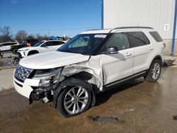 Salvage cars for sale from Copart Lawrenceburg, KY: 2018 Ford Explorer XLT