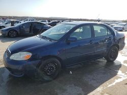 Salvage cars for sale at Grand Prairie, TX auction: 2008 Toyota Corolla CE