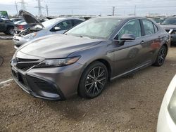 Salvage cars for sale at Elgin, IL auction: 2024 Toyota Camry SE Night Shade