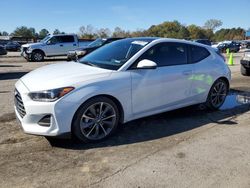 Hyundai Veloster salvage cars for sale: 2019 Hyundai Veloster Base