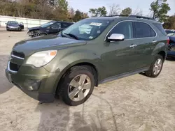 Salvage cars for sale at Hampton, VA auction: 2015 Chevrolet Equinox LT