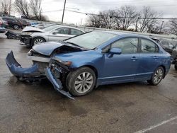 Salvage cars for sale at Moraine, OH auction: 2011 Honda Civic EX