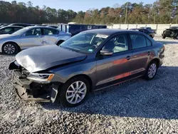 Salvage cars for sale at Ellenwood, GA auction: 2012 Volkswagen Jetta SE