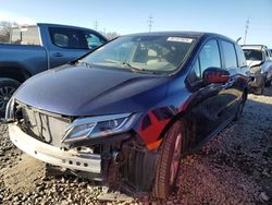 Salvage cars for sale from Copart Columbus, OH: 2018 Honda Odyssey EXL