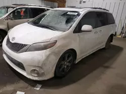 Vehiculos salvage en venta de Copart Anchorage, AK: 2017 Toyota Sienna SE