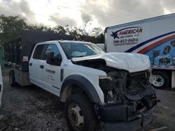 Salvage cars for sale from Copart West Palm Beach, FL: 2020 Ford F550 Super Duty