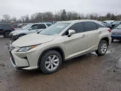 Salvage cars for sale from Copart Chalfont, PA: 2017 Lexus RX 350 Base