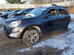 Chevrolet Equinox lt salvage cars for sale: 2016 Chevrolet Equinox LT