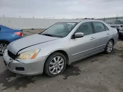 Carros salvage a la venta en subasta: 2006 Honda Accord EX