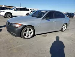 Salvage cars for sale at Grand Prairie, TX auction: 2008 BMW 328 I