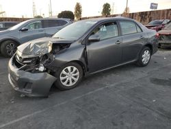 Salvage cars for sale from Copart Wilmington, CA: 2011 Toyota Corolla Base