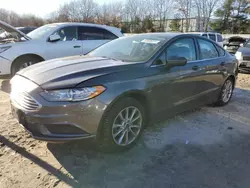 2017 Ford Fusion SE en venta en North Billerica, MA