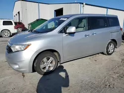 Salvage cars for sale at Tulsa, OK auction: 2011 Nissan Quest S