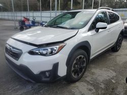 Salvage cars for sale at Savannah, GA auction: 2021 Subaru Crosstrek Premium