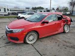 Carros salvage a la venta en subasta: 2017 Honda Civic EX