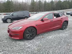 Salvage cars for sale at Gainesville, GA auction: 2024 Tesla Model S