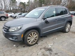 Salvage cars for sale at Austell, GA auction: 2016 Volkswagen Tiguan S