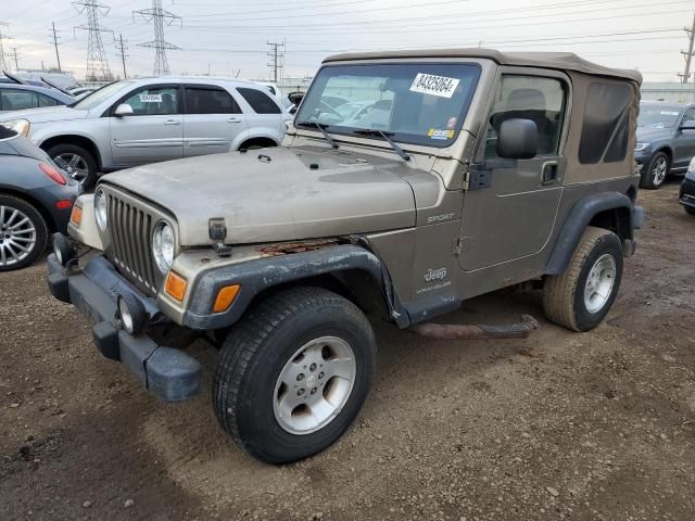 2003 Jeep Wrangler / TJ Sport