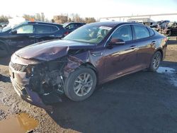 KIA salvage cars for sale: 2020 KIA Optima LX