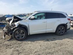 Salvage cars for sale at Sacramento, CA auction: 2019 Toyota Highlander Limited