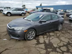 2017 Honda Civic LX en venta en Woodhaven, MI