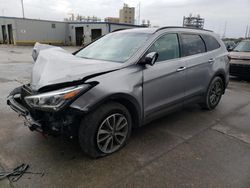 Salvage cars for sale at New Orleans, LA auction: 2018 Hyundai Santa FE SE